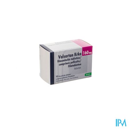 Valsartan Krka 160mg Comp Pell 98