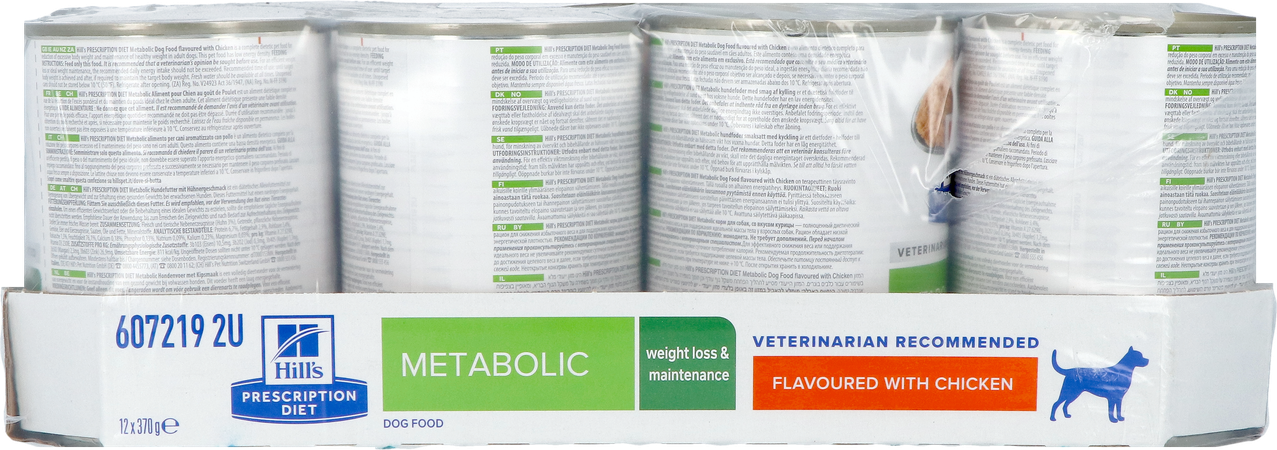 Prescription Diet Canine Metabolic 370g Nf 2