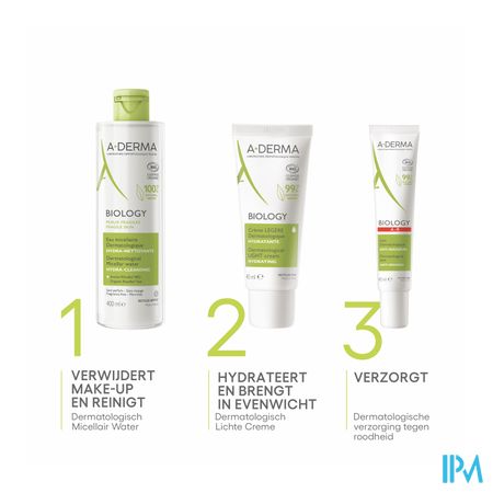 Aderma Biology Lichte Creme Dermatolog. 40ml 17