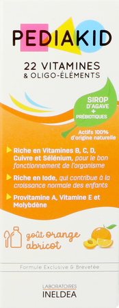 Pediakid 22 Vitamines & Oligo Elements Fl 125ml 5