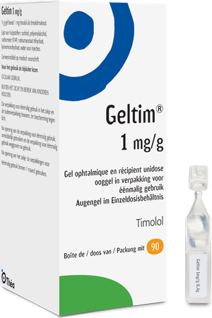 Geltim 1mg/ml Ooggel 90 Ud 1