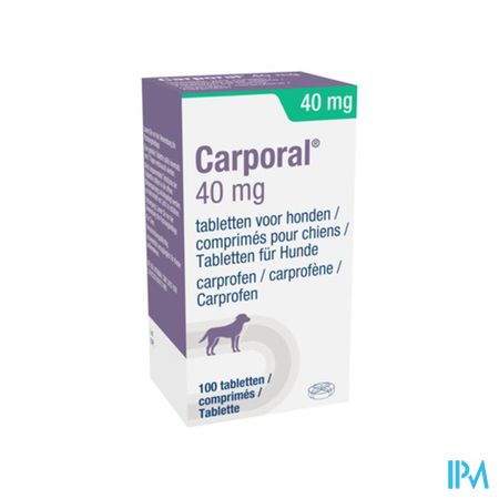 Carporal 40mg Hond Comp 100