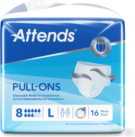 Attends Pull-ons 8l 1x16 1