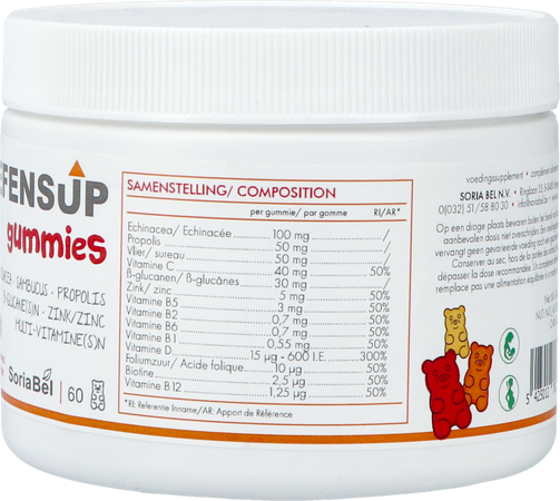 Soria Defensup Gummies 60 5