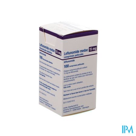 Leflunomide Medac 100 Tabl 15mg