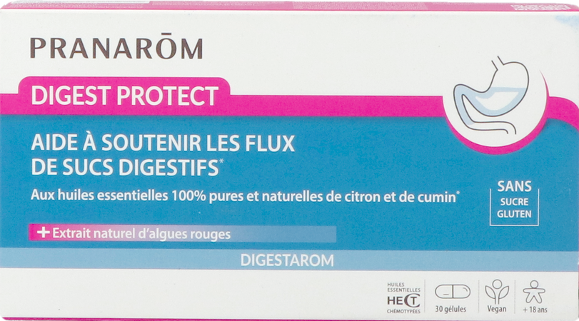 Pranarom Digestarom Digest Protect Caps 30 1