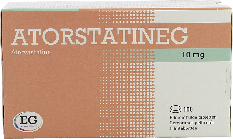 Atorstatineg 10Mg Filmomh Tabl 100 1