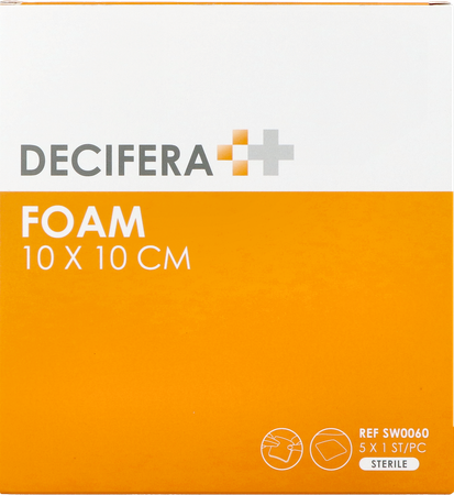 Decifera Foam 10x10cm 5 1