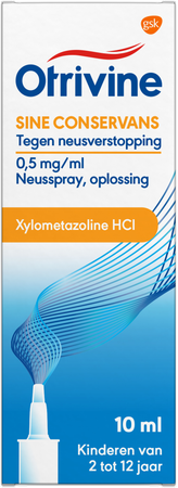 Otrivine Sine Conserv. 0,05% Spray 10ml 1