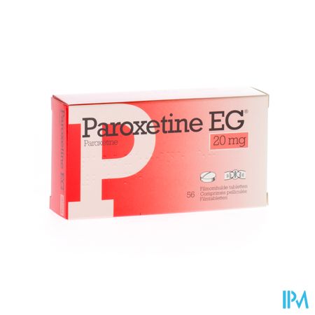Paroxetine EG Comp Pell 56X20Mg Blister 1