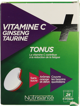 Vitamine C Ginseng Taurine Comp 2x12 3