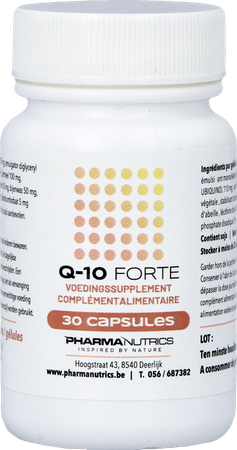 Q10 Forte Caps 30x100mg Pharmanutrics 4