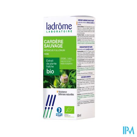 Ladrome Dipsacus Fullonum Wortel/gr.kaardebol 50ml main product photo