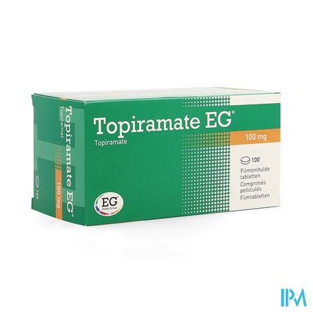 Topiramate EG 100Mg Filmomh Tabl 100X100Mg