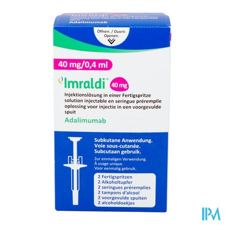 Imraldi 40mg Opl Inj 100mg/ml Voorgevulde Spuit 2 1