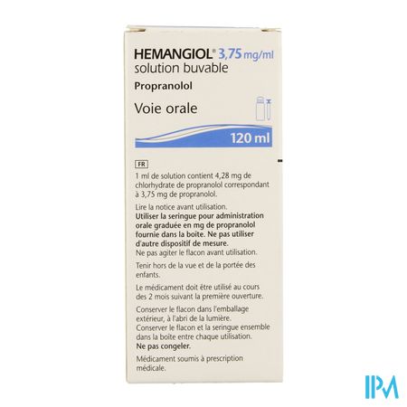Hemangiol 3,75mg/ml Drinkb.opl 120ml 5