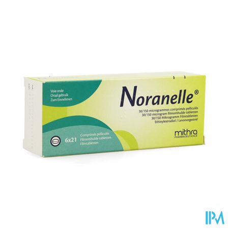 Noranelle 30/150mcg Filmomh Tabl 6 X 21