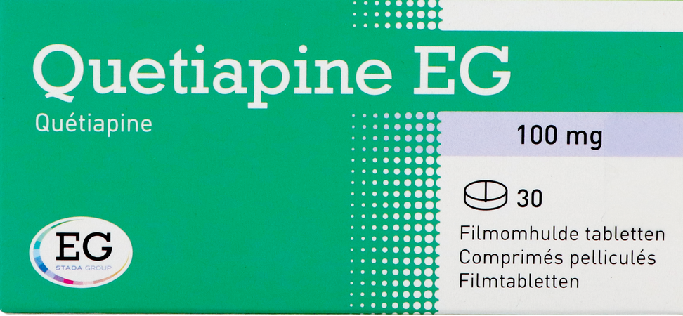 Quetiapine EG Comp Pell 30X100Mg 2