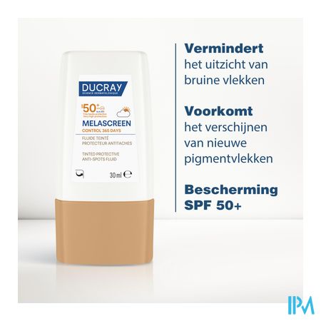 Ducray Melascreen Control 365days Spf50+getint30ml 7