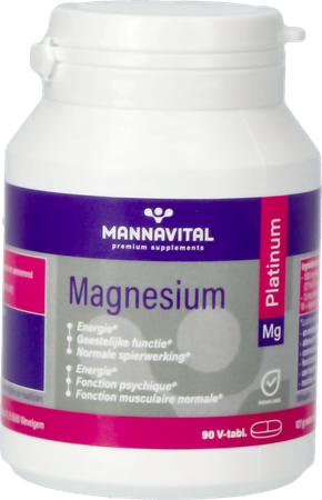 Mannavital Magnesium Platinum Nf Tabl 90 15