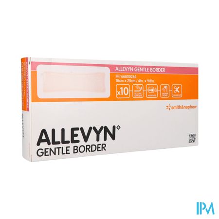 Allevyn Gentle Border 10,0x25,0cm 10