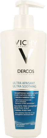 Vichy Dercos Dermo Kalmerend Vet Haar Sh 390ml 2