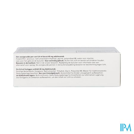 Yuflyma 40mg Orifarm Voorgevulde Pen 6+6 Alc. Doek 1