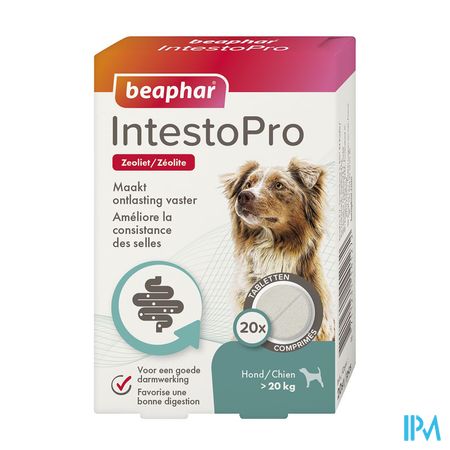 Beaphar Intesto Pro Chien M/l Comp 20 1
