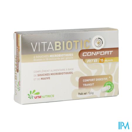 Vitabiotic Confort Atb V-caps 15