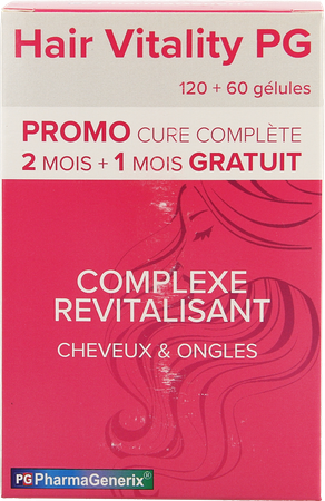 Hair Vitality Pg Pharmagenerix Caps 3x60 Promo 2