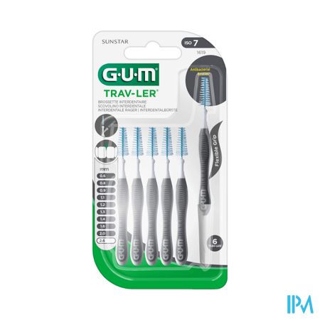 Gum Trav-ler Brossette 2.6mm 6 1619m6