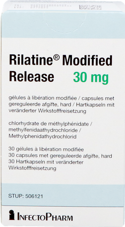 Rilatine Modified Release 30mg Caps 30x30mg 3