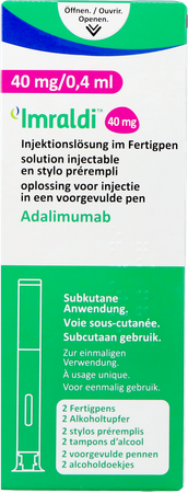 Imraldi 40mg Opl Inj 100mg/ml Voorgevulde Pen 2 1