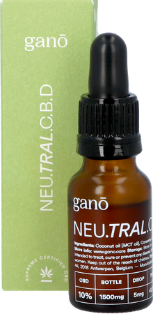 Gano Care Neutral 10% Cbd Olie 15ml 3