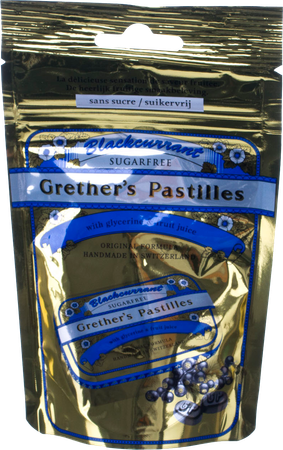 Grether's Pastilles Blackcurrant Ss Refill 100g 1