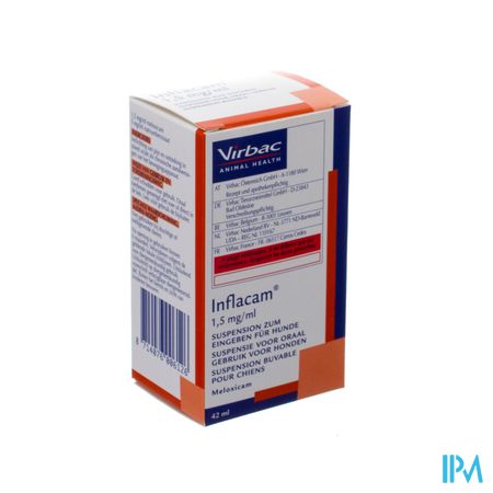 Inflacam 1,5mg/ml Drink Susp Hond 42ml