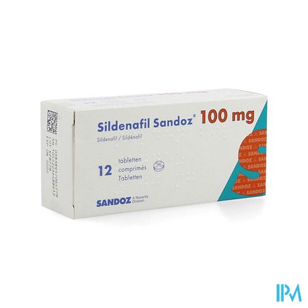 Sildenafil Sandoz 100mg Comp Pell 12x100mg