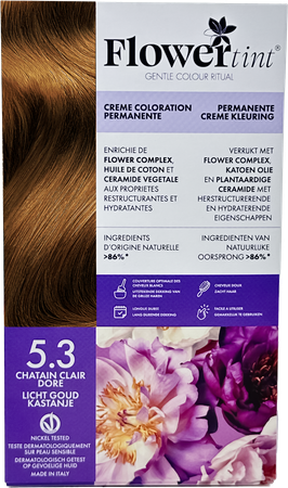 Flowertint Chatain Clair Cendre 5.3 140ml 2