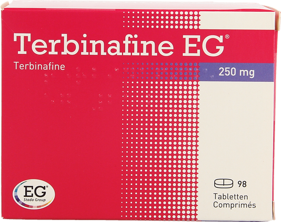 Terbinafine EG 250 Mg EG Tabl 98 X 250 Mg 3