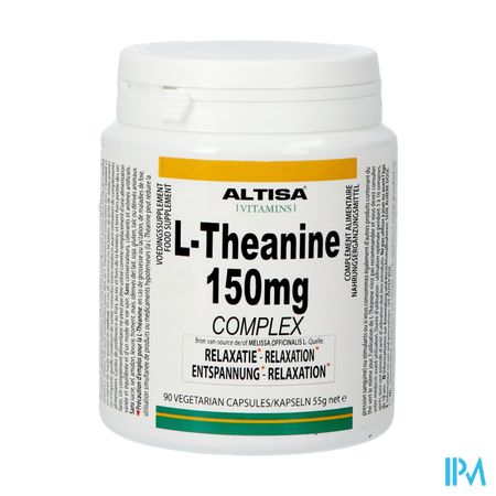 Altisa l-theanine 150mg Complex Pot V-caps 90 5