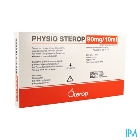 Physio Sterop Amp Ud 10 X 10ml