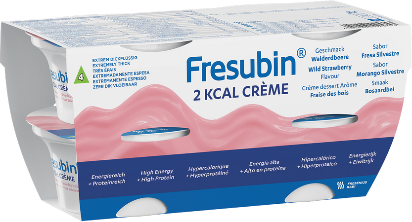 Fresubin 2 Kcal Crème 125g Fraise Des Bois/bosaardbei 2