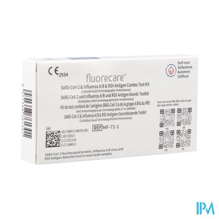 Fluorecare Combi Rsv/flu/covid Autotest 1 Magis