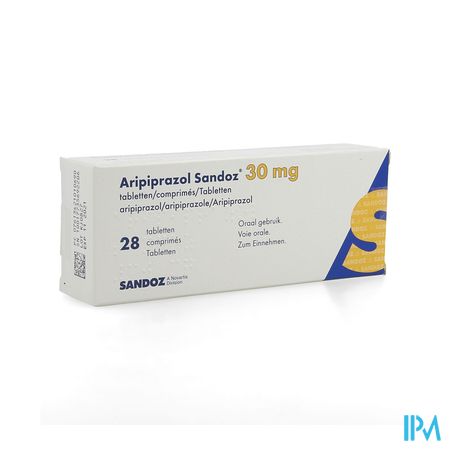 Aripiprazol Sandoz 30mg Comp 28 X 30mg