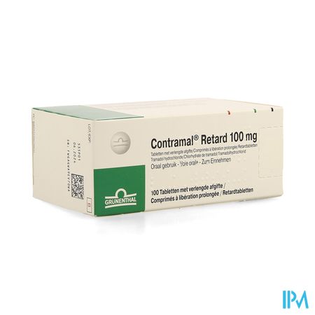 Contramal Retard 100mg Verl.afgifte Comp 100