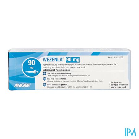Wezenla 90mg Sol Inj Seringue Preremplie 1ml 3