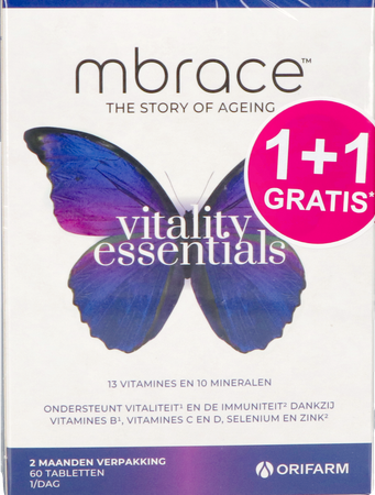 Mbrace Vitality Essentials Tabl 60x2 1+1 Gratis 3
