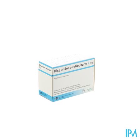 Risperidone Teva 2mg Comp 100 1