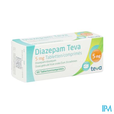 Diazepam Teva Comp 60x 5mg