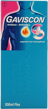 Gaviscon Antireflux Antizuur Orale Susp 300ml 10